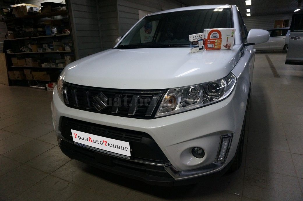 Suzuki Vitara - установка StarLine A93 и Pandect X-1000 BT