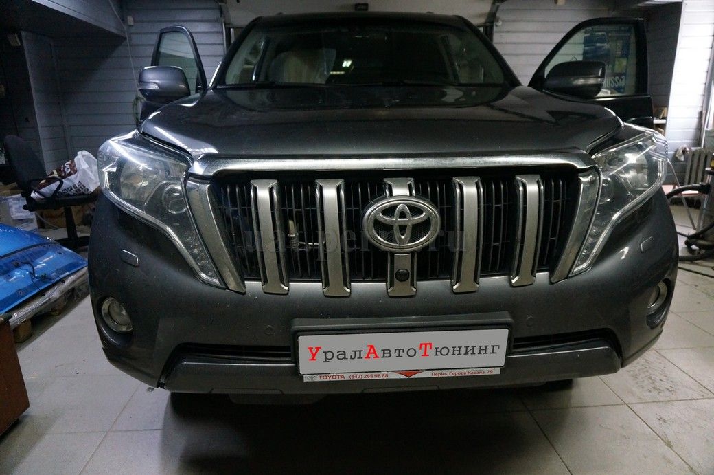 Toyota Prado - установка иммобилайзера Pandect X-1000BT