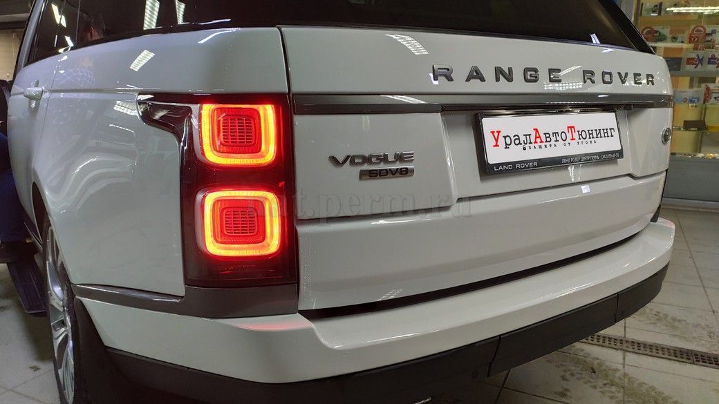 Шумоизоляция Range Rover Vogue