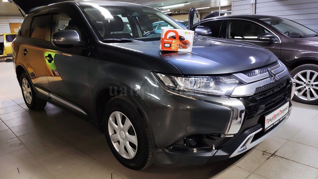 Установка автосигнализации StarLine E96 (v.2) на Mitsubishi Outlander