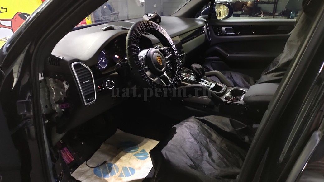 Porsche Cayenne - установка автосигнализации StarLine S96