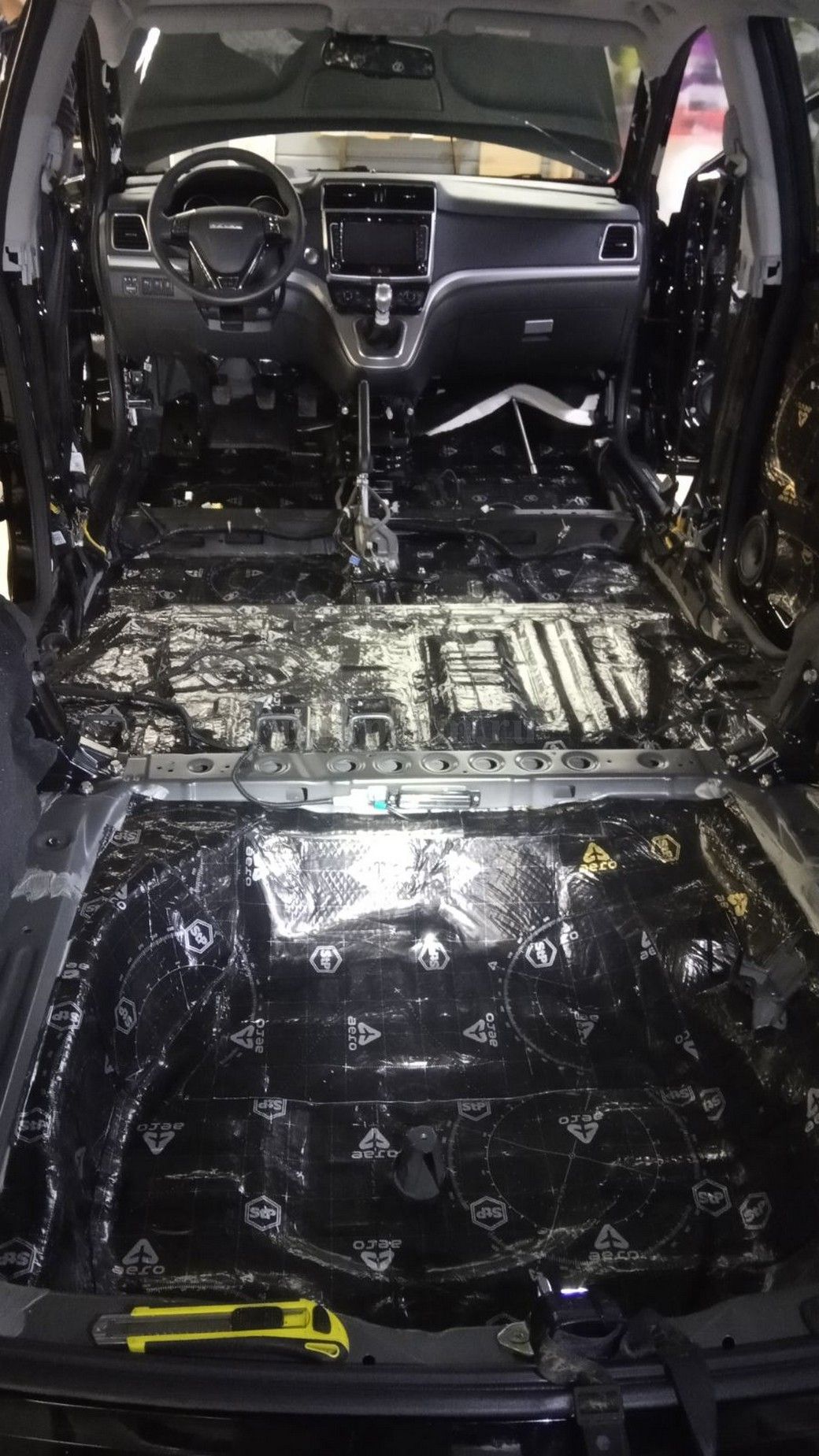 HAVAL H6 - шумоизоляция пола