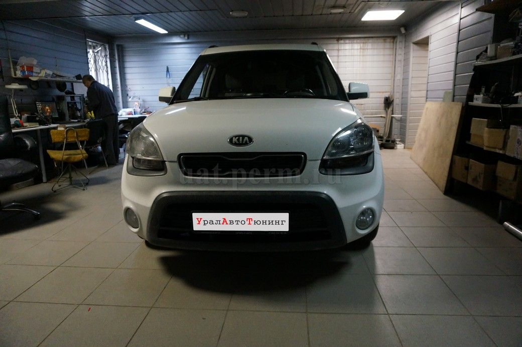 KIA Soul - установка фаркопа