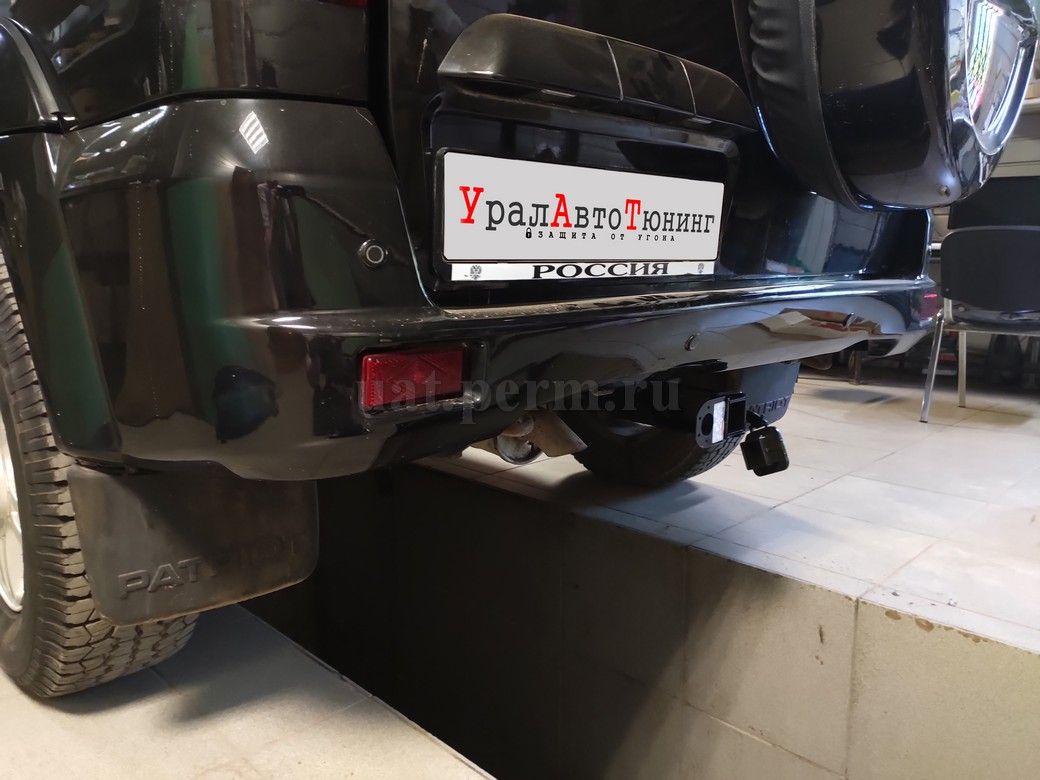 UAZ Patriot - установка фаркопа