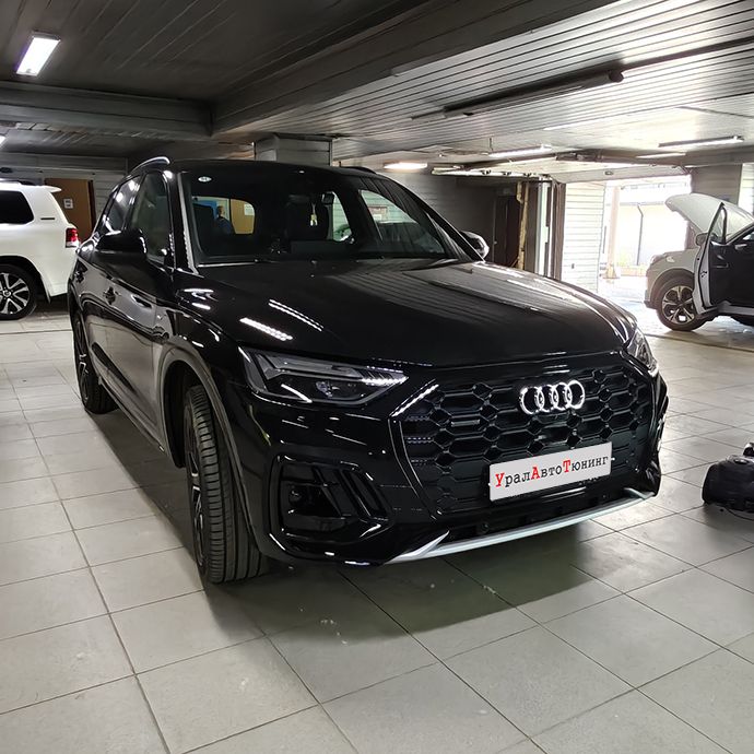 Установка автосигнализации StarLine S96 на Audi Q5