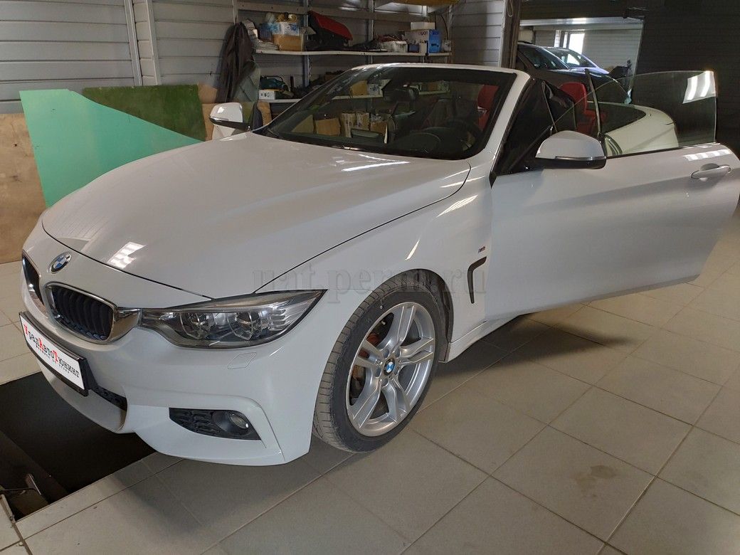 BMW 420 - установка автосигнализации StarLine S96