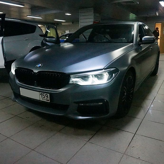 BMW 5 - Установка автосигнализации Pandora DXL 4910