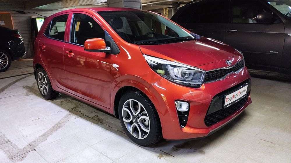 Установка автосигнализации Pandora DX-9X LoRa на Kia Picanto