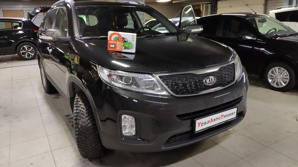 KIA Sorento - установка автосигнализации StarLine E96