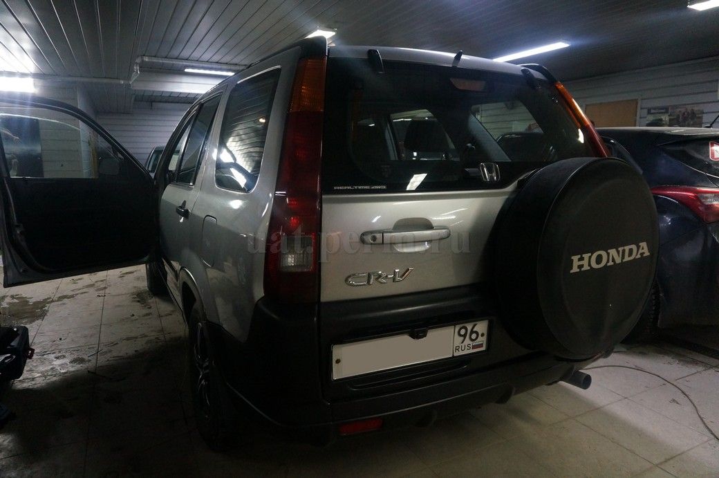 Honda CR-V - Установка автосигнализации Pandora DXL 4910