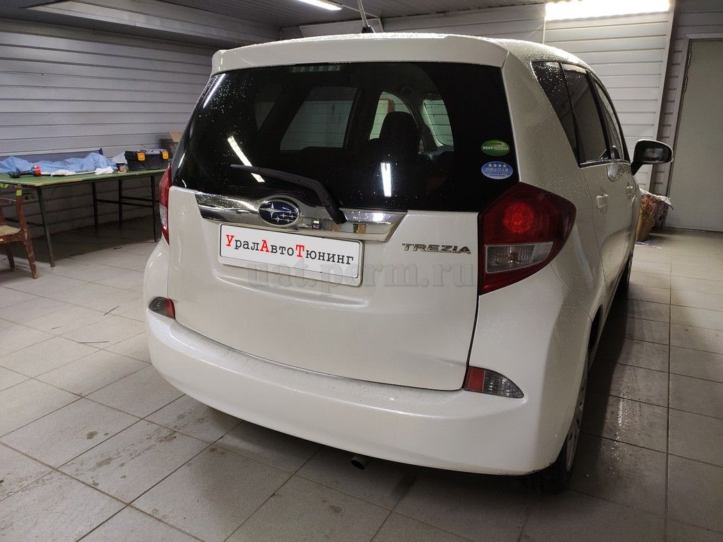 Subaru Trezia - установка автосигнализации StarLine E96