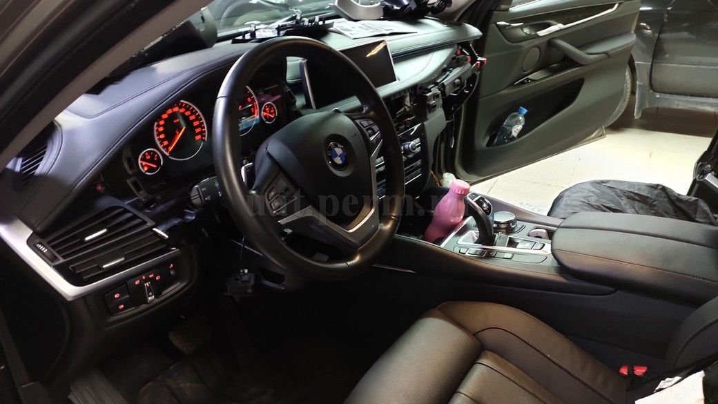 BMW X6 - установка автосигнализации Pandect X-1800L