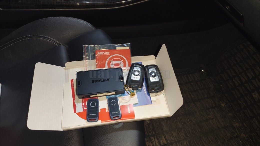 BMW X3 - установка автосигнализации StarLine S96