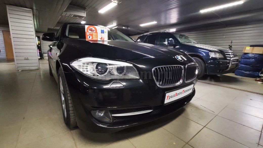 BMW 528i - установка автосигнализации StarLine S96