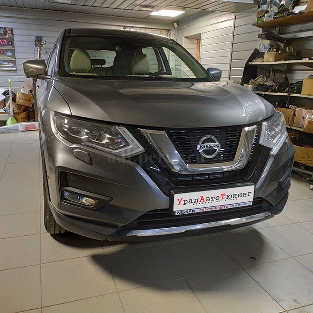Установка фаркопа на Nissan X-Trail