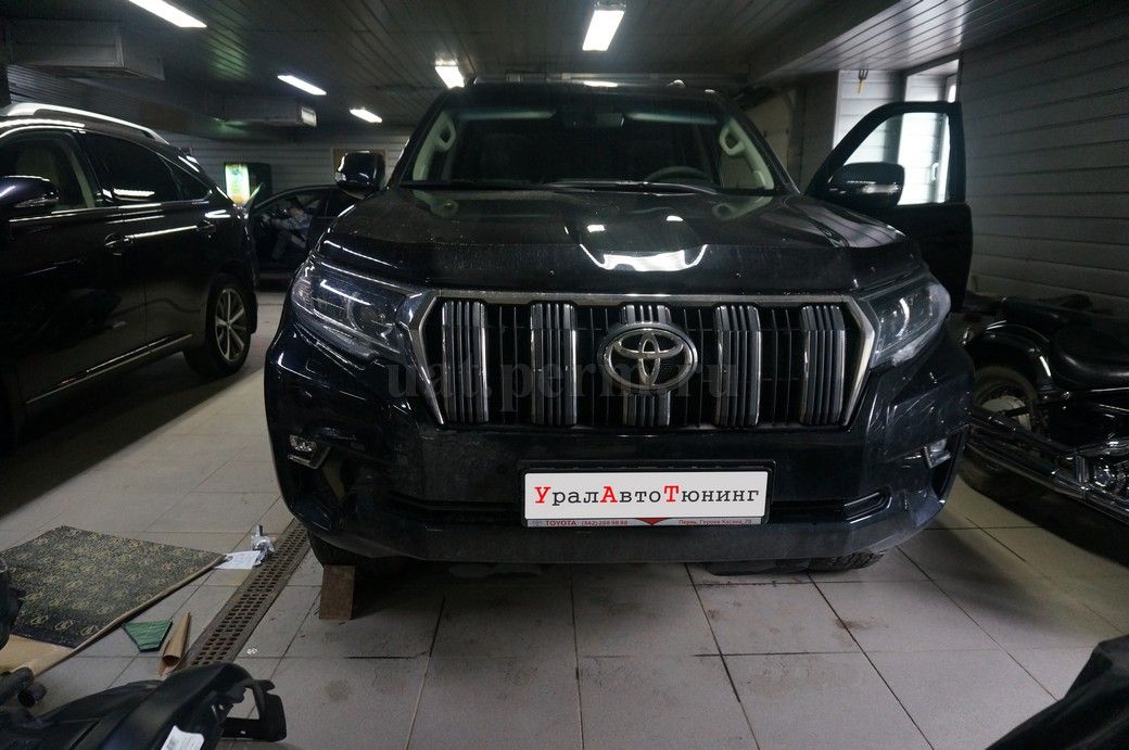 Toyota Prado - шумоизоляция колесных арок