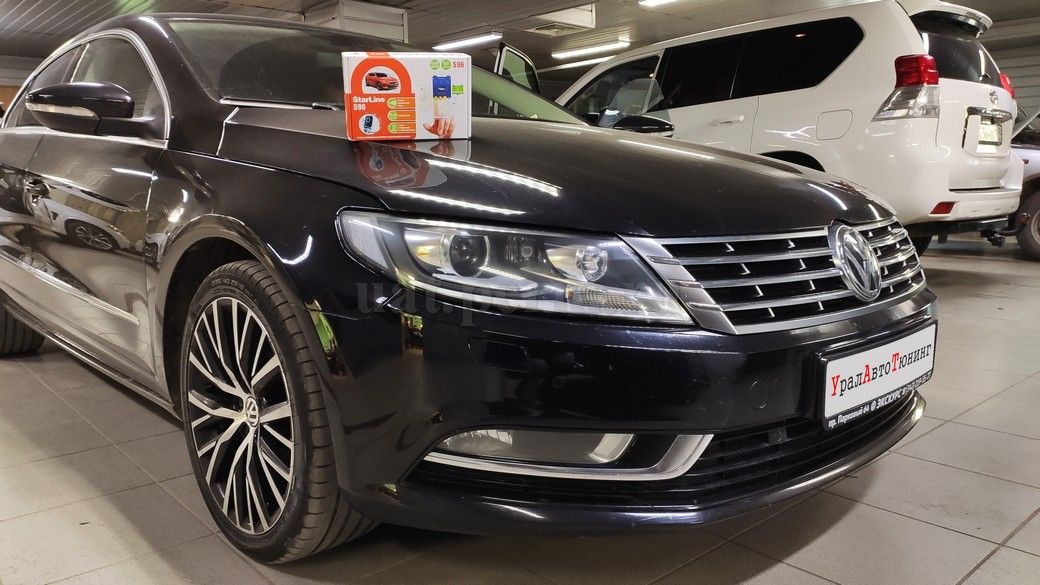 VW Passat CC - установка автосигнализации StarLine S96