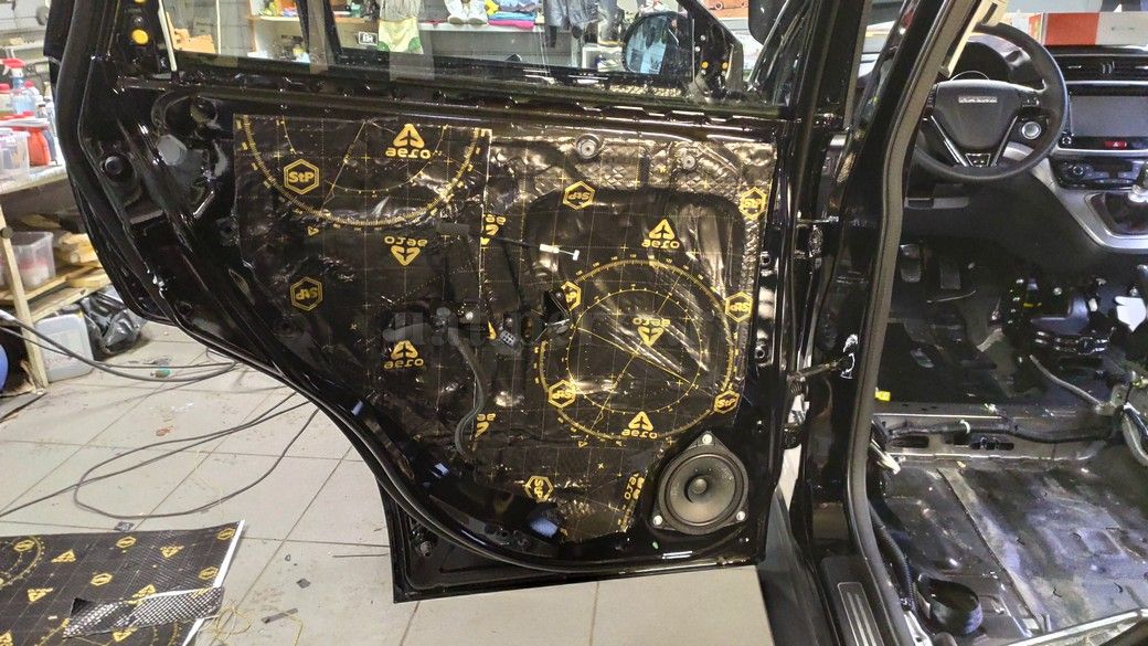 HAVAL H6 - шумоизоляция дверей