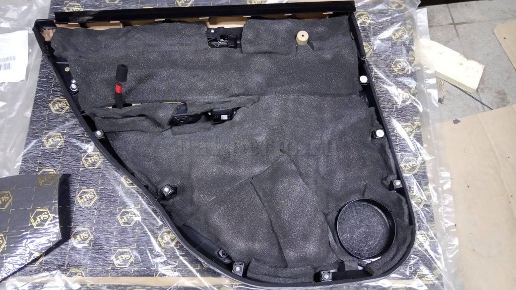 HAVAL H6 - шумоизоляция дверей