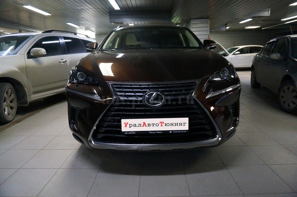 Lexus NX200 - установка автосигнализации StarLine A93