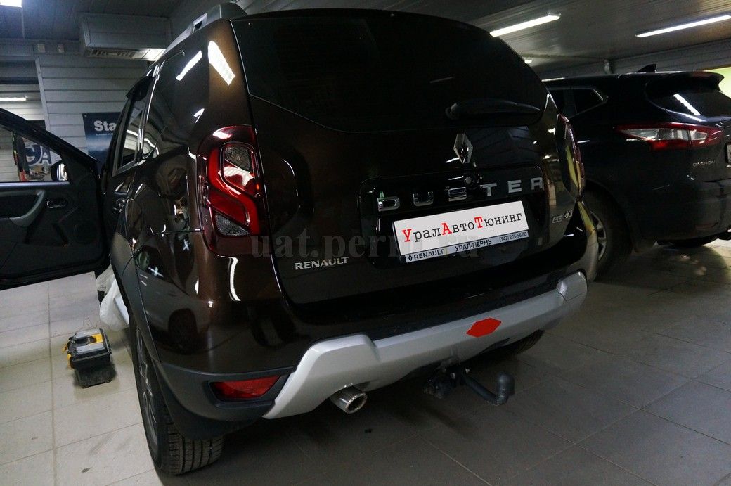Renault Duster - установка автосигнализации StarLine E96