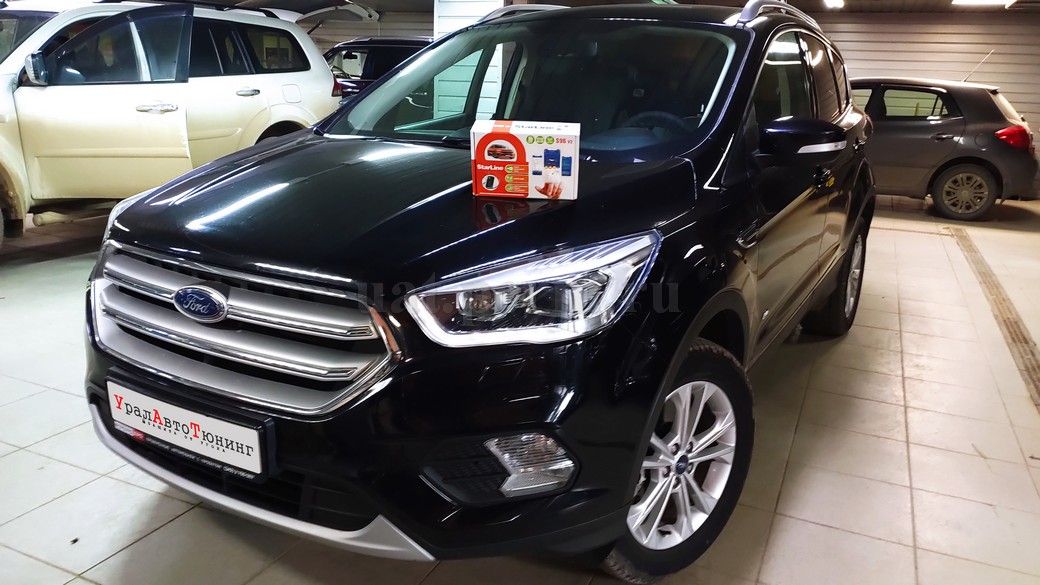 Установка автосигнализации StarLine S96 (v.2) на Ford Kuga