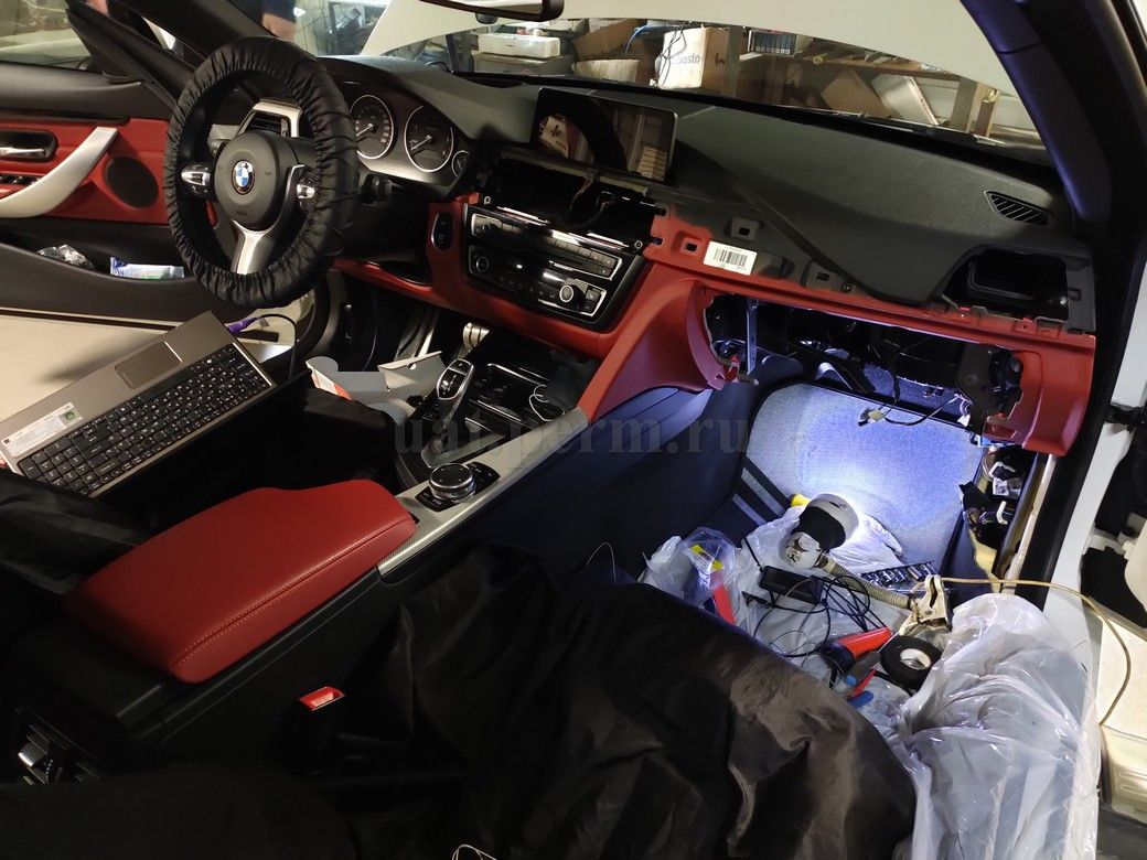 BMW 420 - установка автосигнализации StarLine S96