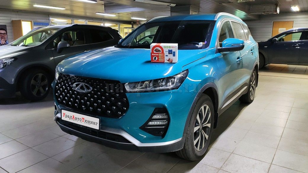 Установка автосигнализации StarLine S96 (v.2) на Chery Tiggo 7 Pro
