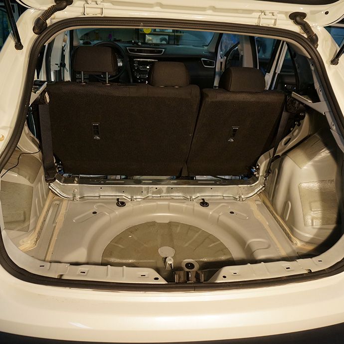 Nissan Qashqai - шумоизоляция