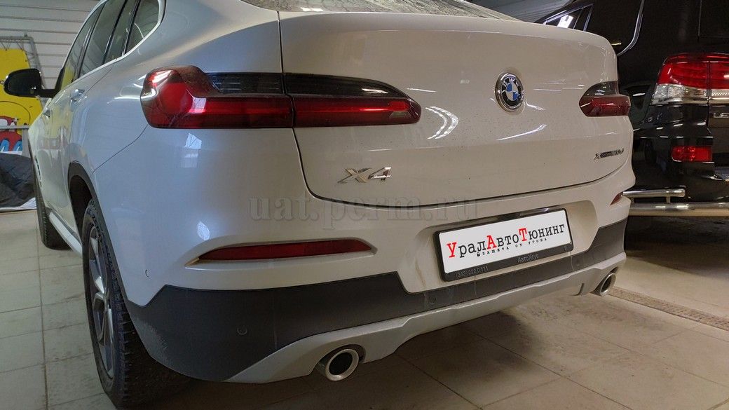 BMW X4 - Установка автосигнализации Pandora DX-4GL