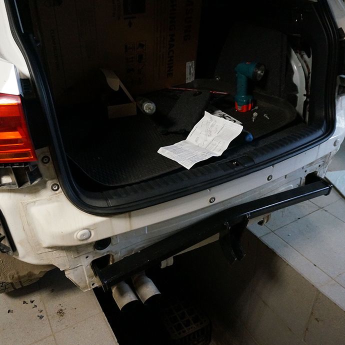 VW Tiguan - Установка фаркопа