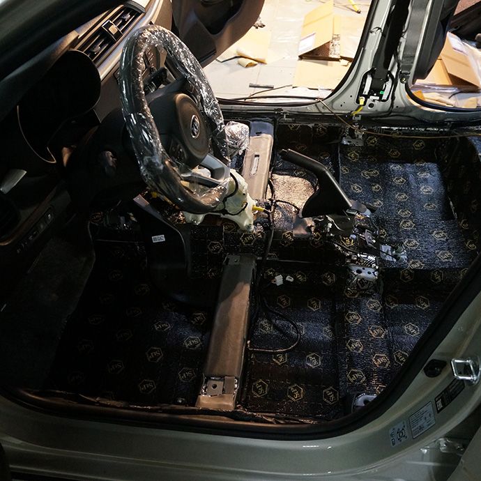 KIA RIO X-Line - Шумоизоляция