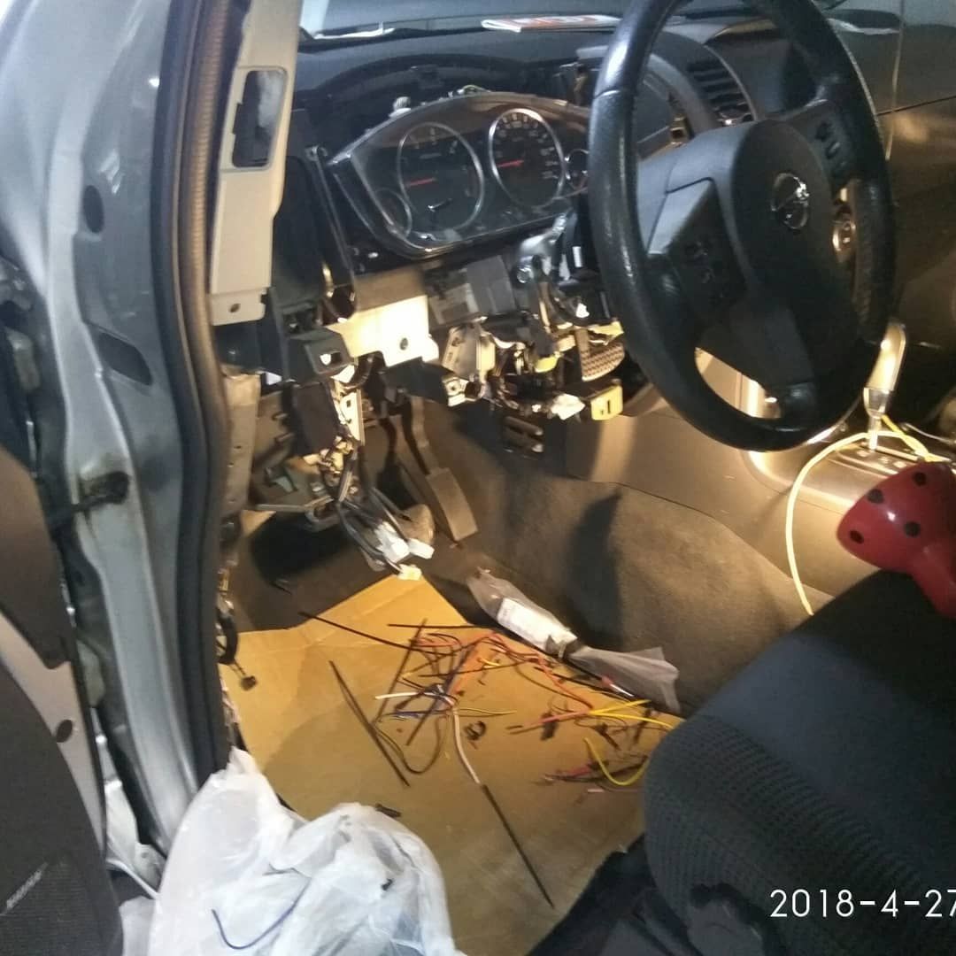 Nissan Pathfinder - Установка автосигнализации StarLine A93