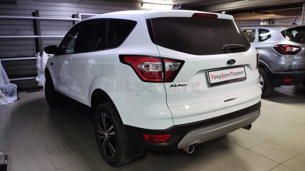 Установка автосигнализации Pandora DX-6X LoRa на Ford Kuga