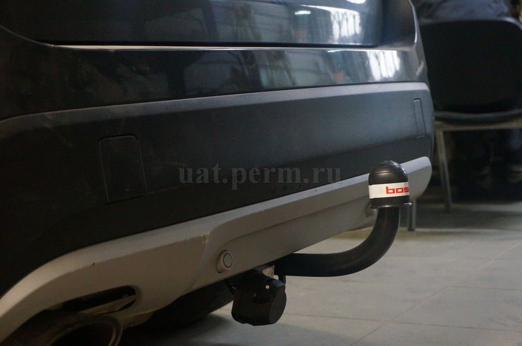 BMW X1 - установка фаркопа