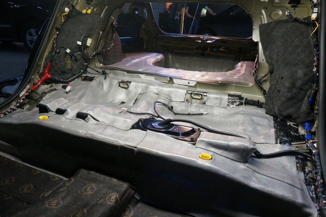 KIA Optima - шумоизоляция багажника