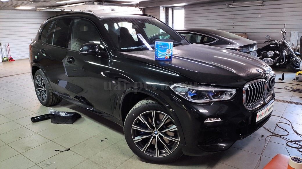 BMW X5 (G05) - установка автосигнализации Pandect X-1800L