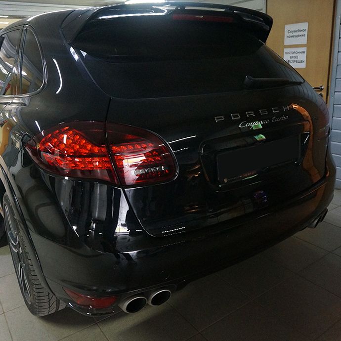 Porsche Cayenne - Установка автосигнализации Pandect X-1900BT