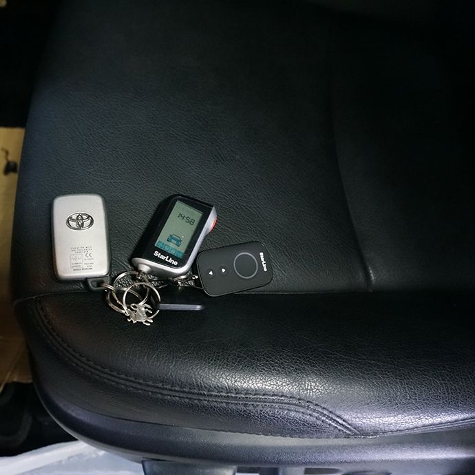 Toyota Prado - Установка автосигнализации StarLine A93