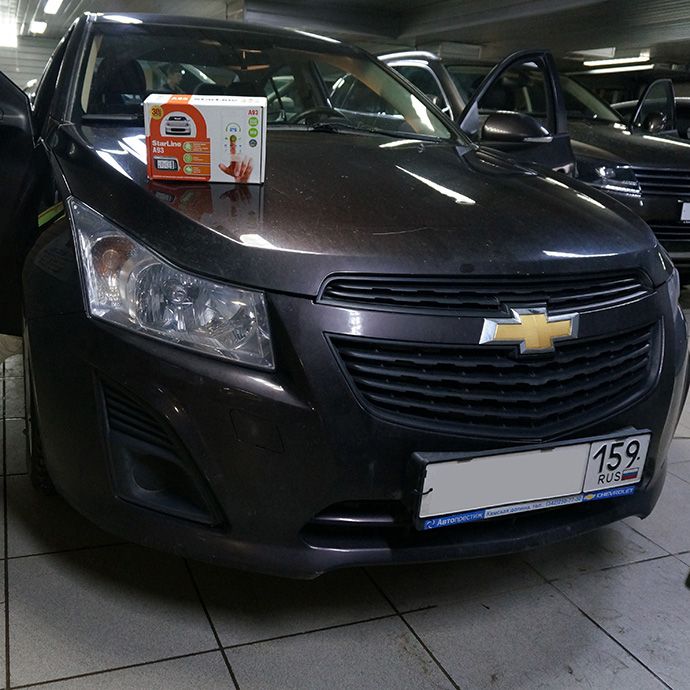Chevrolet Cruze - Установка автосигнализации StarLine A93