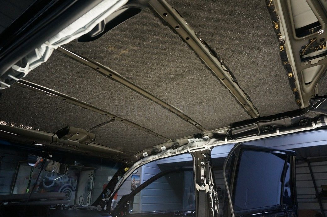 Toyota Land Cruiser Prado - шумоизоляция