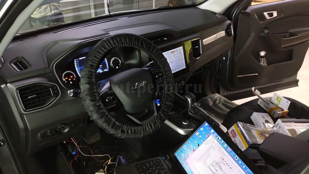 Chery Tiggo4 - защита от угона