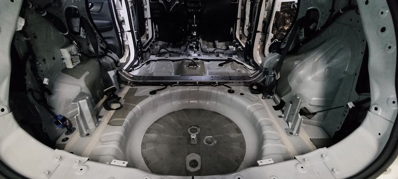 Шумоизоляция багажника Nissan X-Trail (T32)