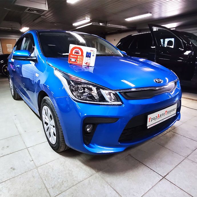 Установка автосигнализации StarLine A93 (v.2) на KIA Rio