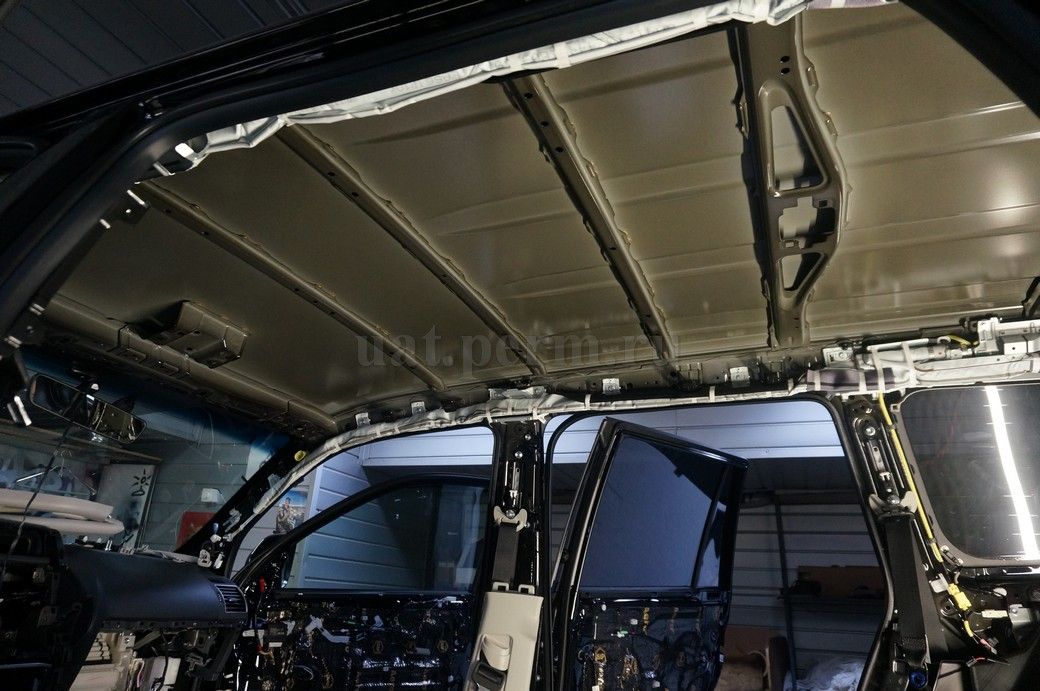 Toyota Land Cruiser Prado - шумоизоляция