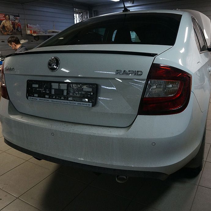 Skoda Rapid - Установка автосигнализации StarLine A93