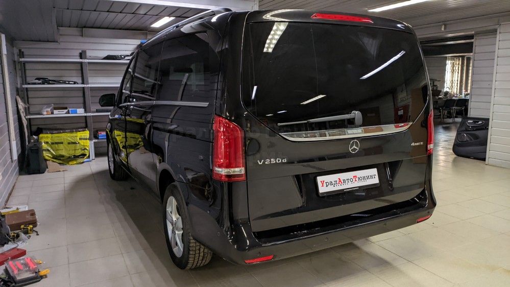 Шумоизоляция Mercedes V250