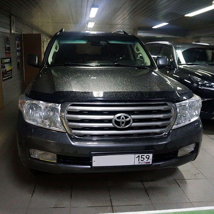 Toyota Land Cruiser 200 - Установка охранного комплекса