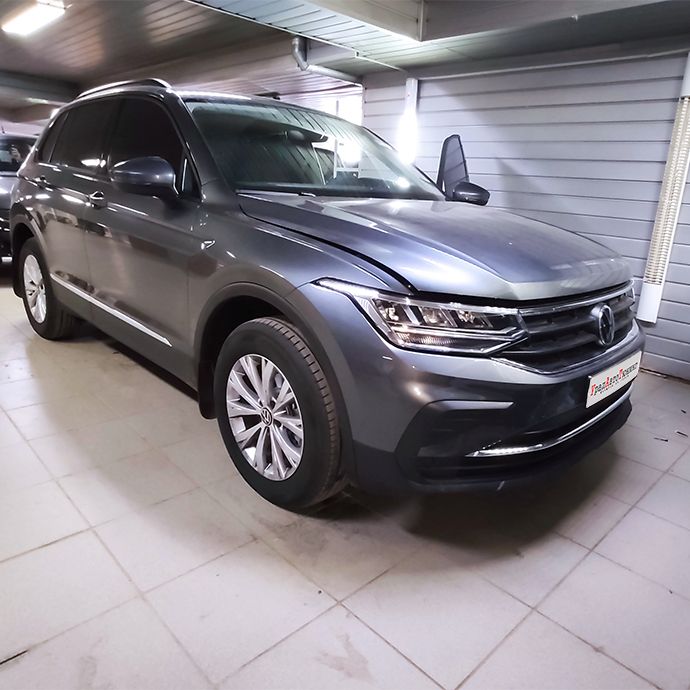 Установка автосигнализации StarLine S96 на VW Tiguan
