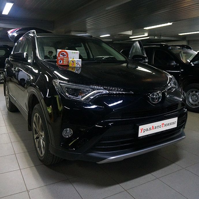 Установка автосигнализации StarLine S96 на Toyota Rav-4